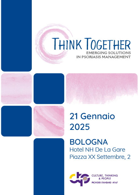 Think Together | Emerging solutions in psoriasis management - Bologna, 21 Gennaio 2025